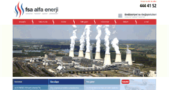 Desktop Screenshot of alfaenerji.com
